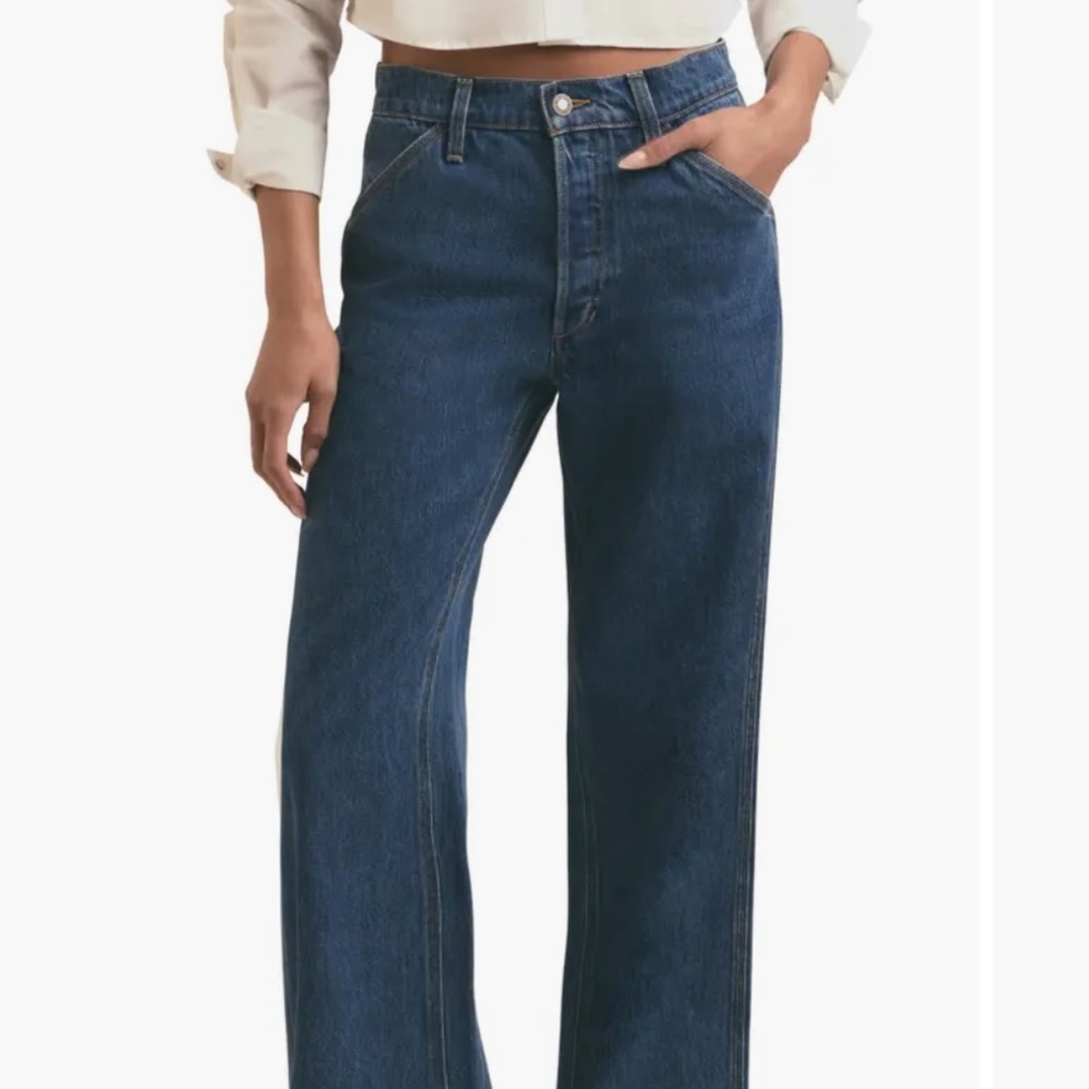 NWT Favorite Daughter Olympia Low Rise Flare jeans, size 26